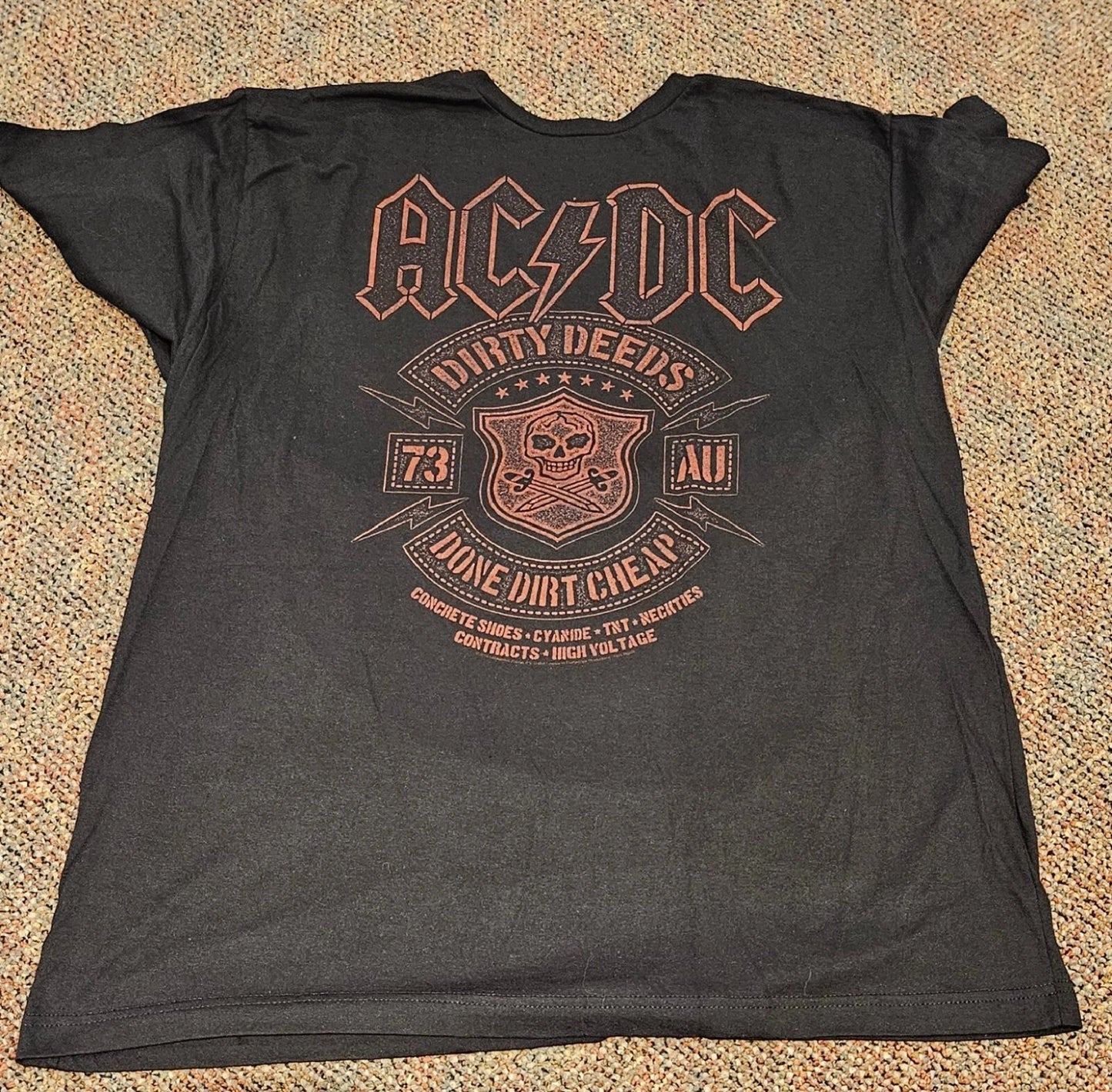 AC/DC DIRTY DEEDS DONE DIRT CHEAP SKULL