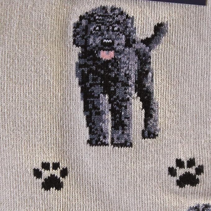 Happy Tails Labradoodle Socks Pet Lovers One Size Fit Most