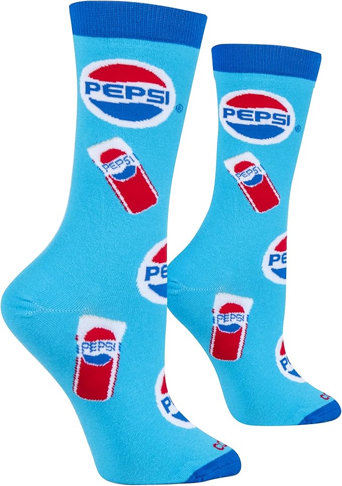 Odd Sox Pepsi Merchandise Funny Crew Socks Men's, Assorted Styles
