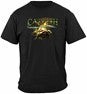Catfish Murky Water Fishing 100% Cotton Military Green T-Shirt