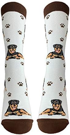 Happy Tails Rottweiler Socks Pet Lovers One Size Fit Most