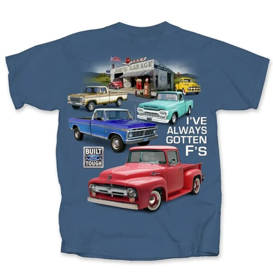 Ford Trucks ALWAYS GOTTEN F'S Men's T shirt (Joe Blow T's) Licensed