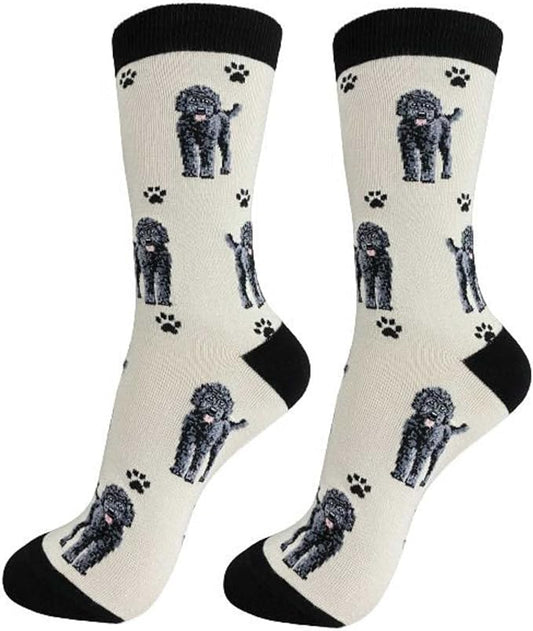 Happy Tails Labradoodle Socks Pet Lovers One Size Fit Most