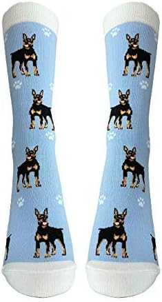 Happy Tails Doberman Socks Pet Lovers One Size Fit Most