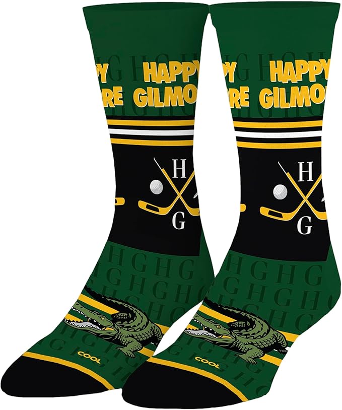 Cool Socks, Happy Gilmore Adult Sizes