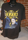 NEW Tesla 1987  Tour T SHIRT Licensed Rock Shirt