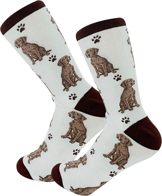 Happy Tails Weimaraner Socks Pet Lovers One Size Fit Most