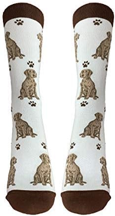 Happy Tails Weimaraner Socks Pet Lovers One Size Fit Most