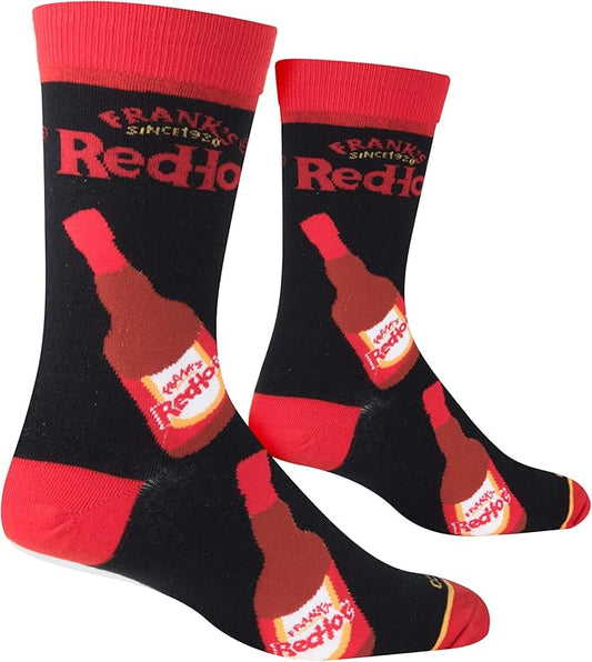 Cool Socks Novelty Crew Dress Sock, Food, Condiments & Sauces, Fun Crazy