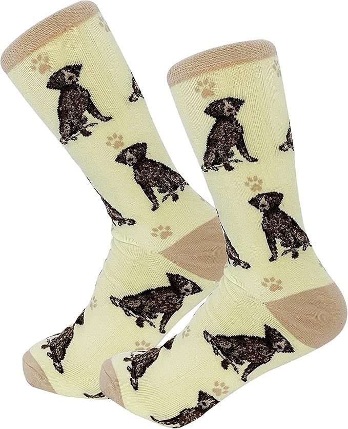 Happy Tails German Shorthaired Pointer Socks Pet Lovers One Size Fit Most