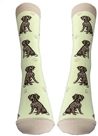 Happy Tails German Shorthaired Pointer Socks Pet Lovers One Size Fit Most