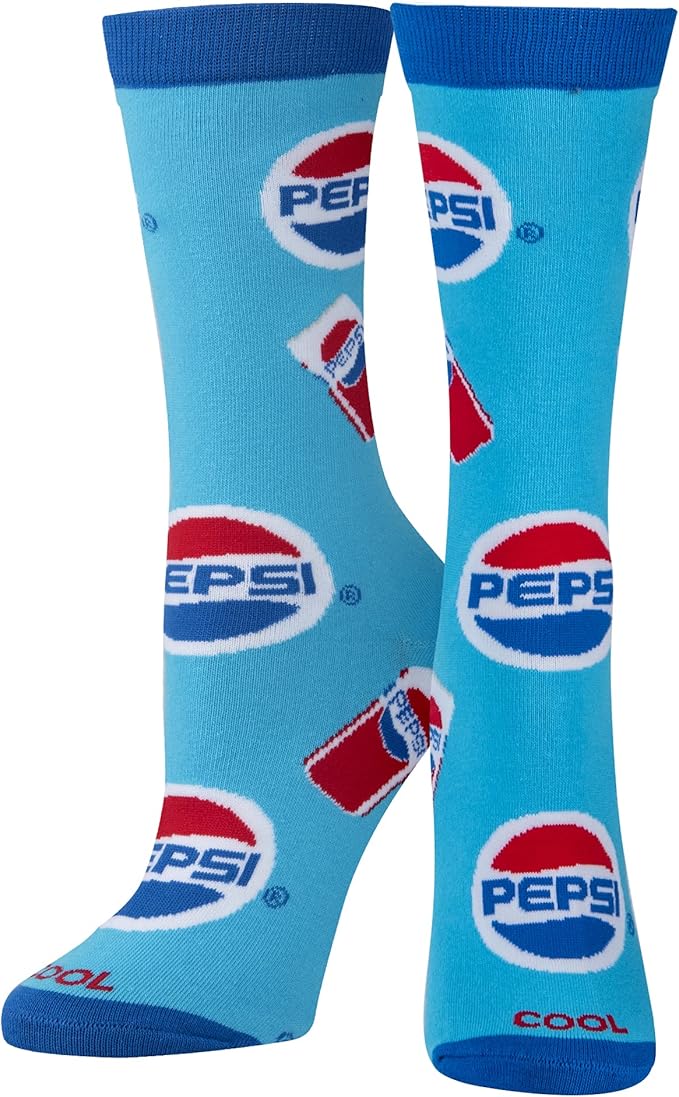 Odd Sox Pepsi Merchandise Funny Crew Socks Men's, Assorted Styles