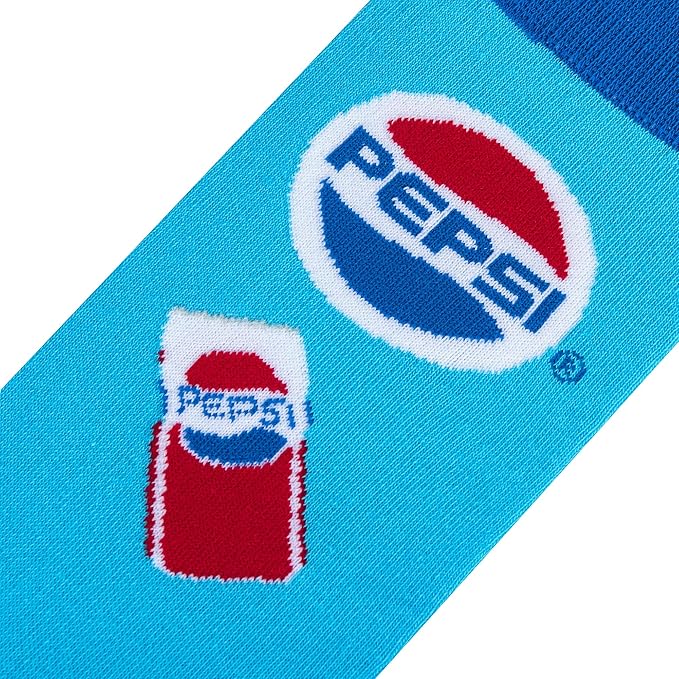 Odd Sox Pepsi Merchandise Funny Crew Socks Men's, Assorted Styles