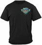 American's Trucker Blue Collar Worker 100% Cotton Black T-Shirt