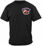 American's Postal Blue Collar Worker 100% Cotton Black T-Shirt