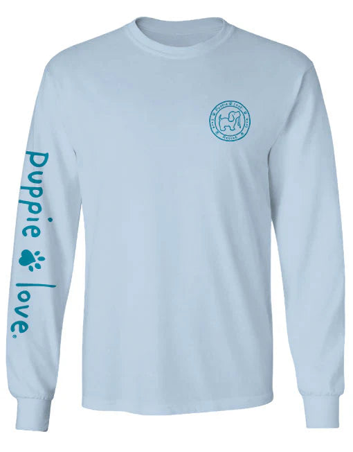 Puppie Love Long Sleeve shirt, Snowman Pup