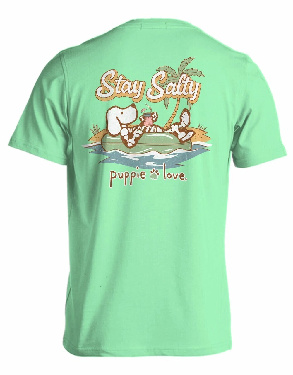 New PUPPIE LOVE Stay SALTY PUP T-SHIRT